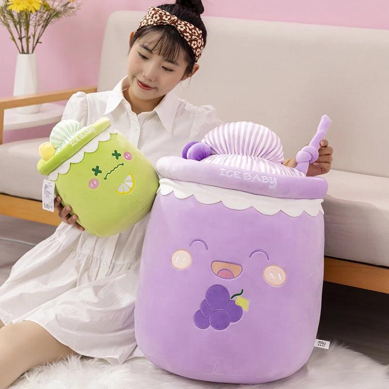 Fruity Bubble Tea Plush Toys - MoeMoeKyun