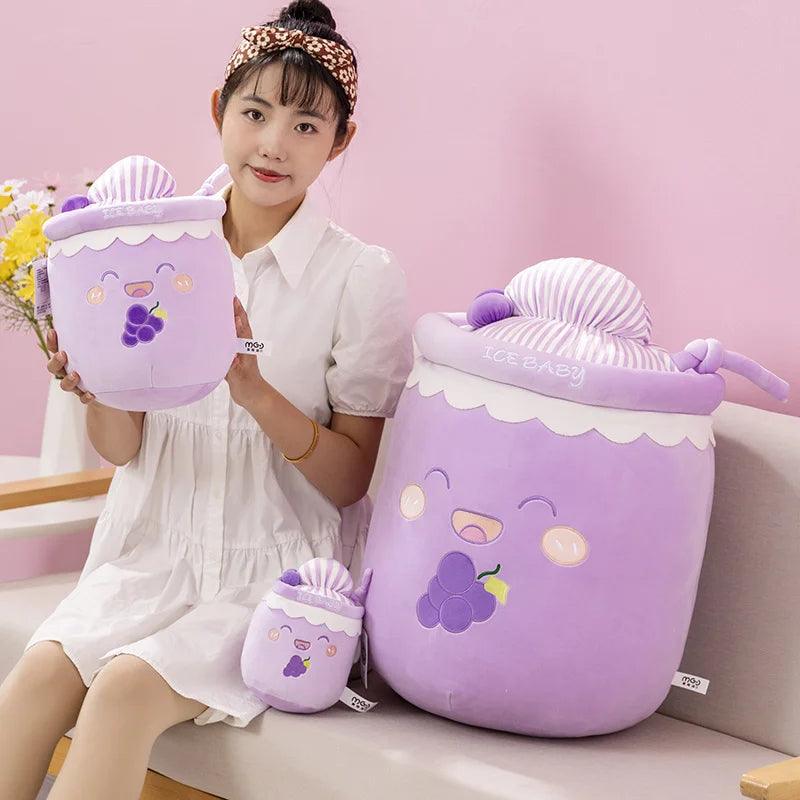 Fruity Bubble Tea Plush Toys - MoeMoeKyun