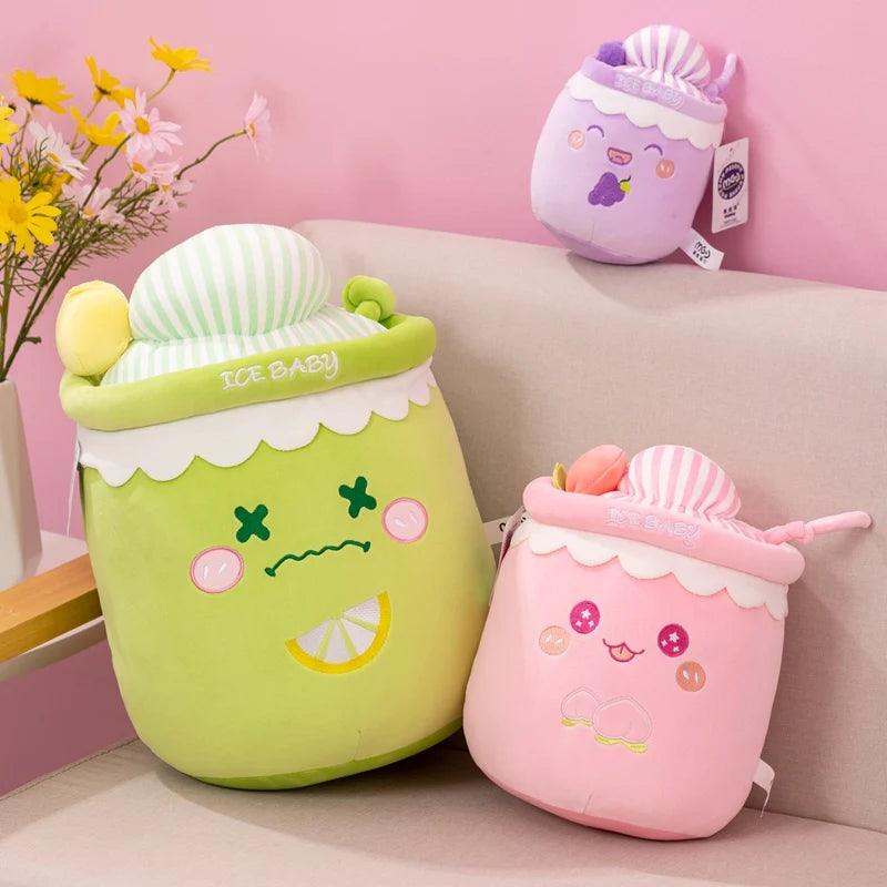 Fruity Bubble Tea Plush Toys - MoeMoeKyun