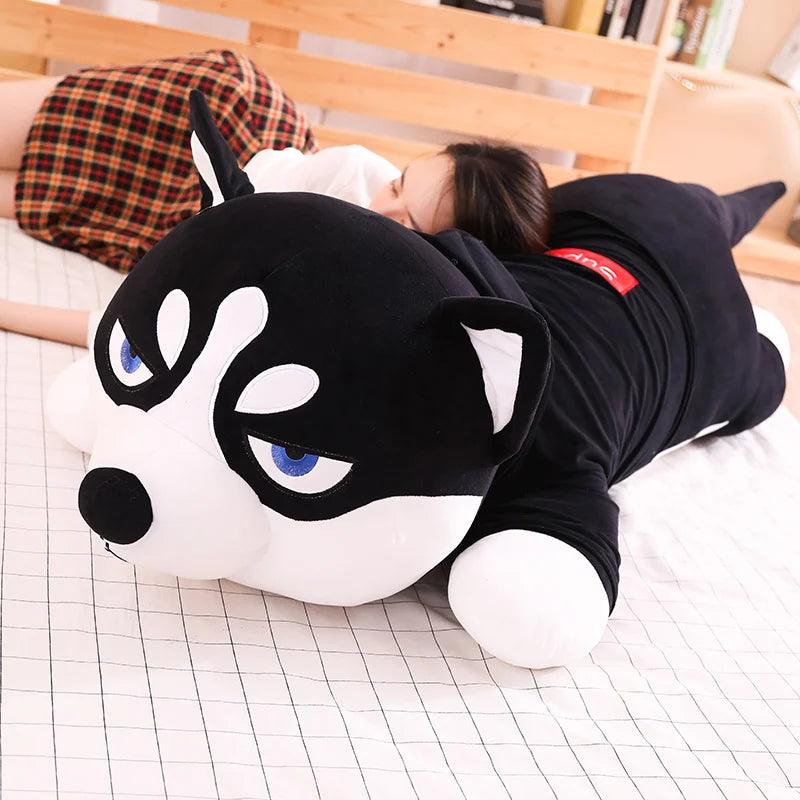 Giant Husky in a Sweater Plushie - MoeMoeKyun