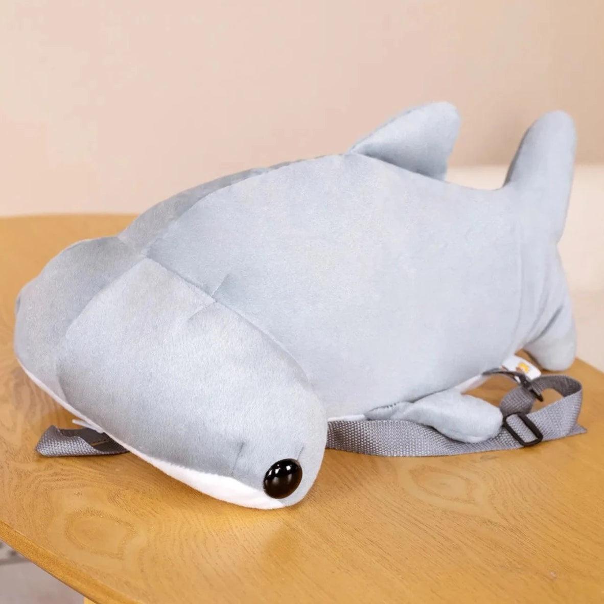 Hammerhead Shark Plush Backpack MoeMoeKyun