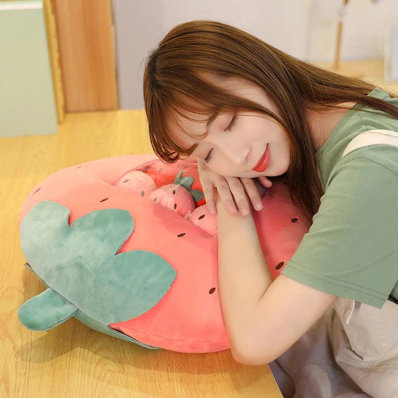 Happy Fruit Bag Plushies - MoeMoeKyun