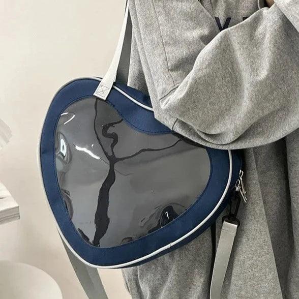 Heart Crossbody Ita Bag - MoeMoeKyun