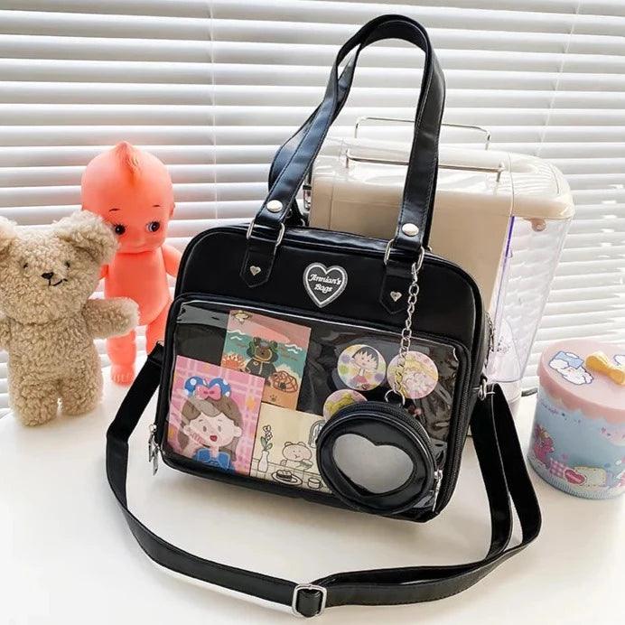 Japanese Style Ita Bag with Ita Trinket - MoeMoeKyun