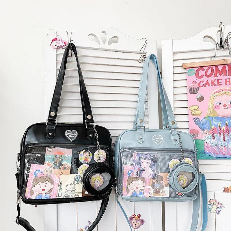 Japanese Style Ita Bag with Ita Trinket - MoeMoeKyun