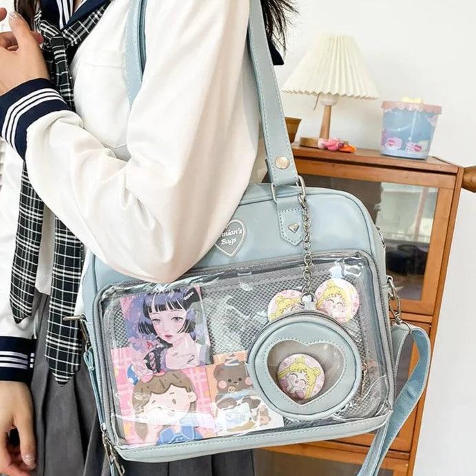 Japanese Style Ita Bag with Ita Trinket - MoeMoeKyun