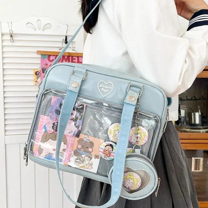 Japanese Style Ita Bag with Ita Trinket - MoeMoeKyun