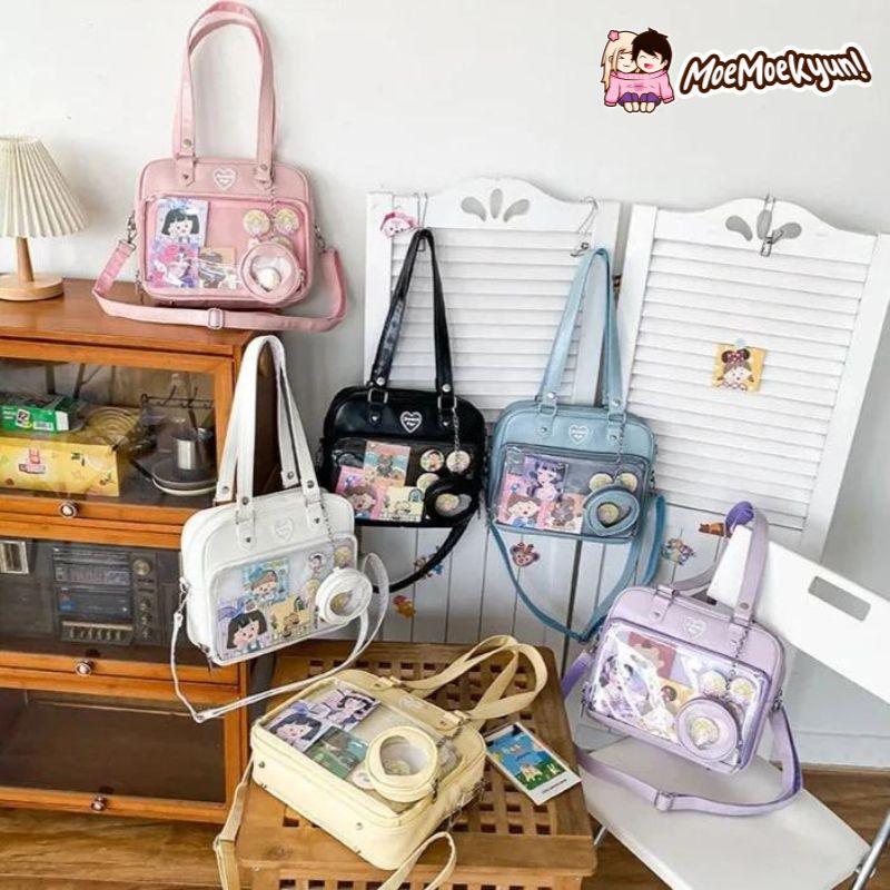 Japanese Style Ita Bag with Ita Trinket - MoeMoeKyun