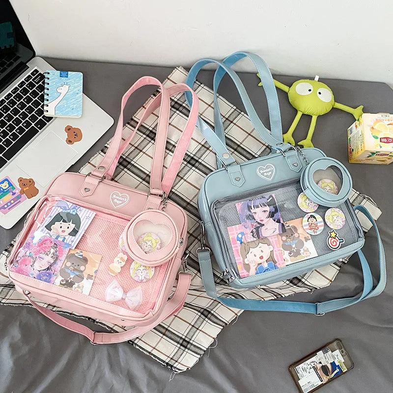 Japanese Style Ita Bag with Ita Trinket - MoeMoeKyun