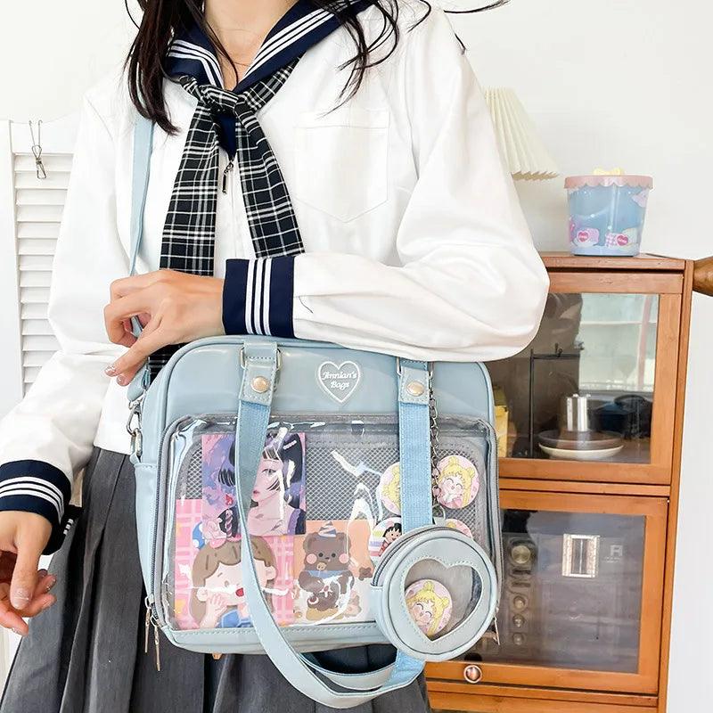 Japanese Style Ita Bag with Ita Trinket - MoeMoeKyun