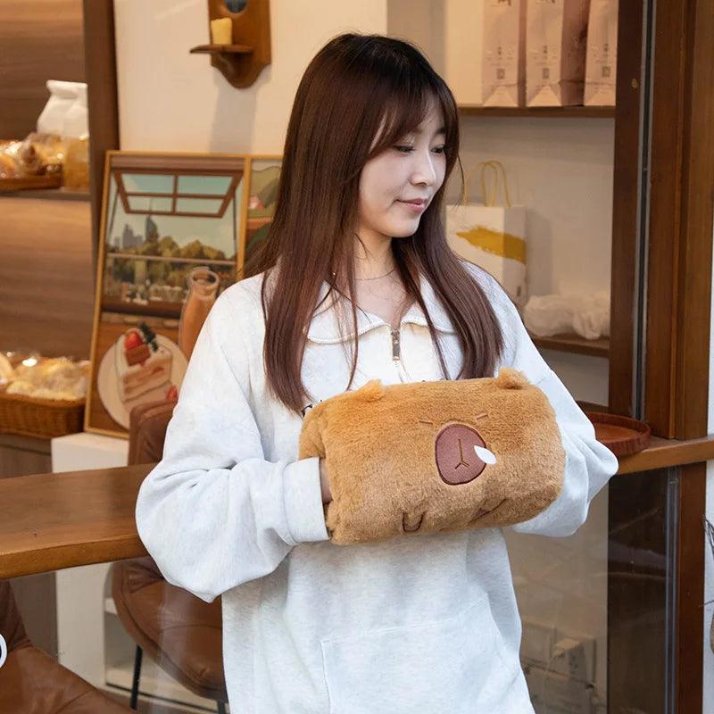 Kawaii Capybara Plush Hand Warmers | New - MoeMoeKyun