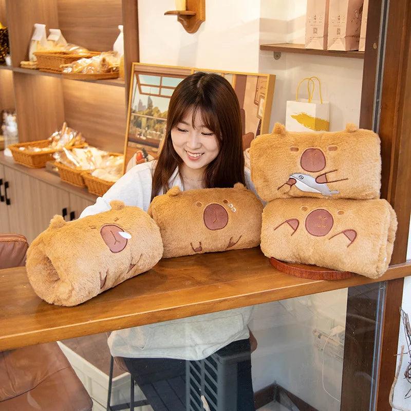 Kawaii Capybara Plush Hand Warmers | New - MoeMoeKyun