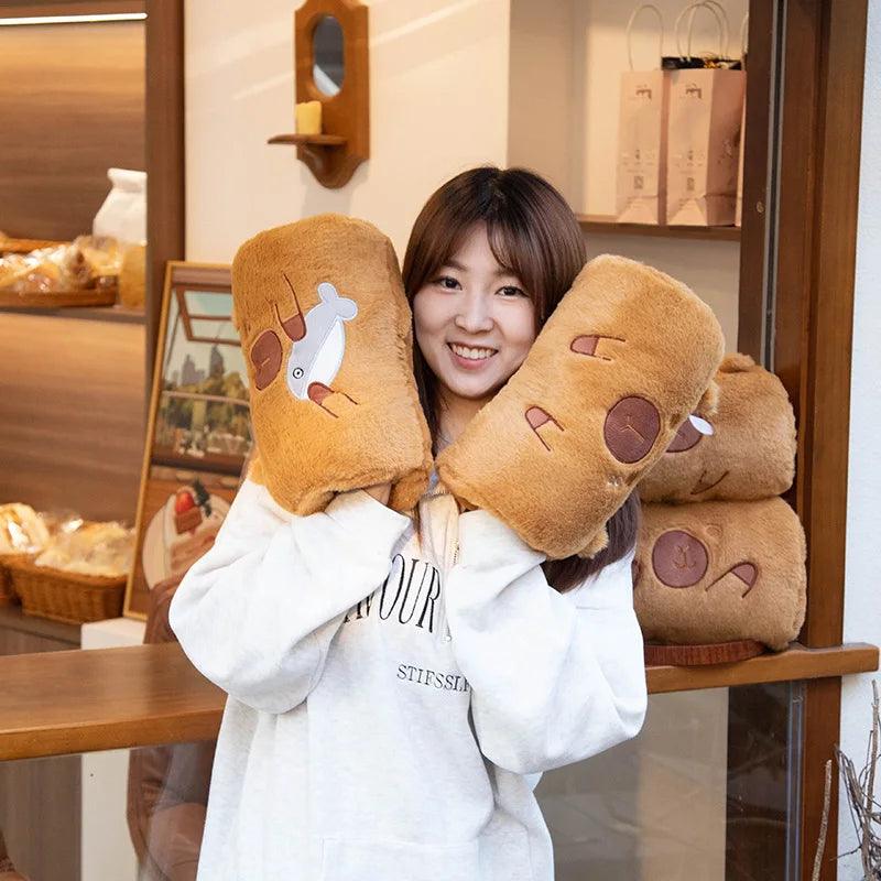 Kawaii Capybara Plush Hand Warmers | New - MoeMoeKyun