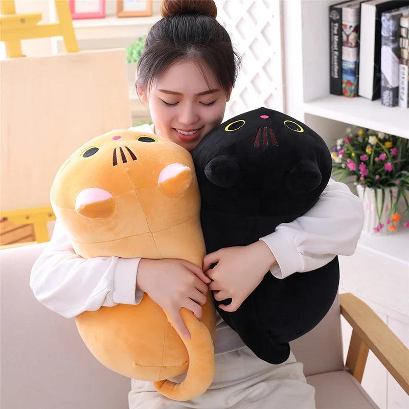 Kawaii Cats Long Pillow Plushies - MoeMoeKyun