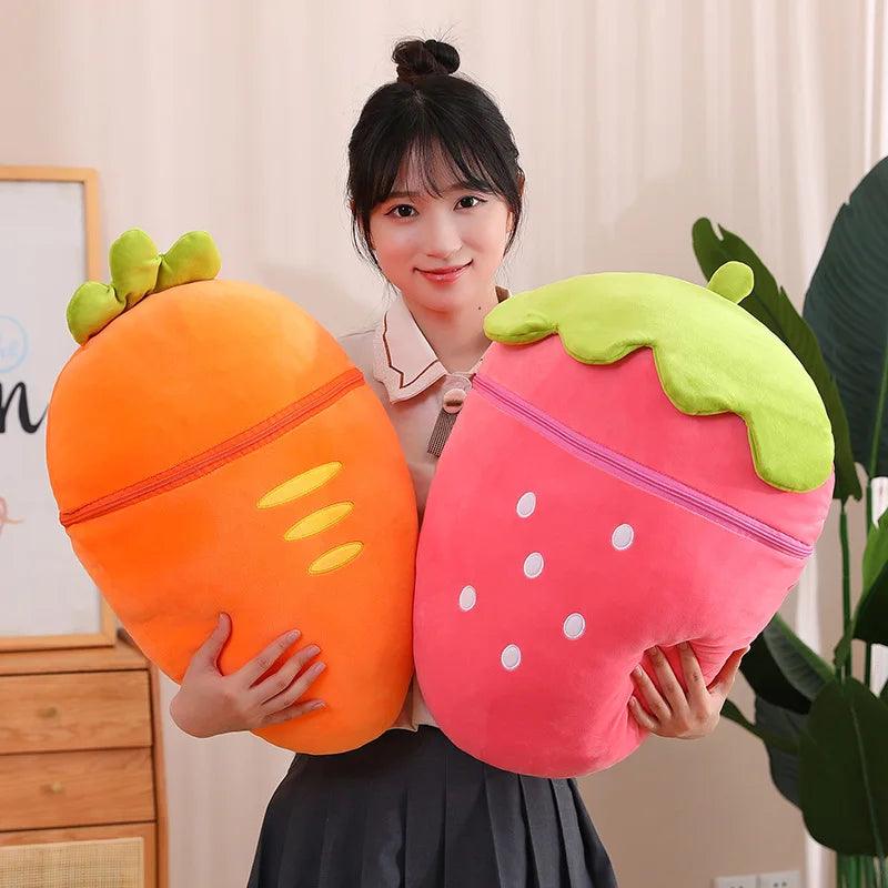 Kawaii Fruity Pig & Rabbit Plushies - MoeMoeKyun