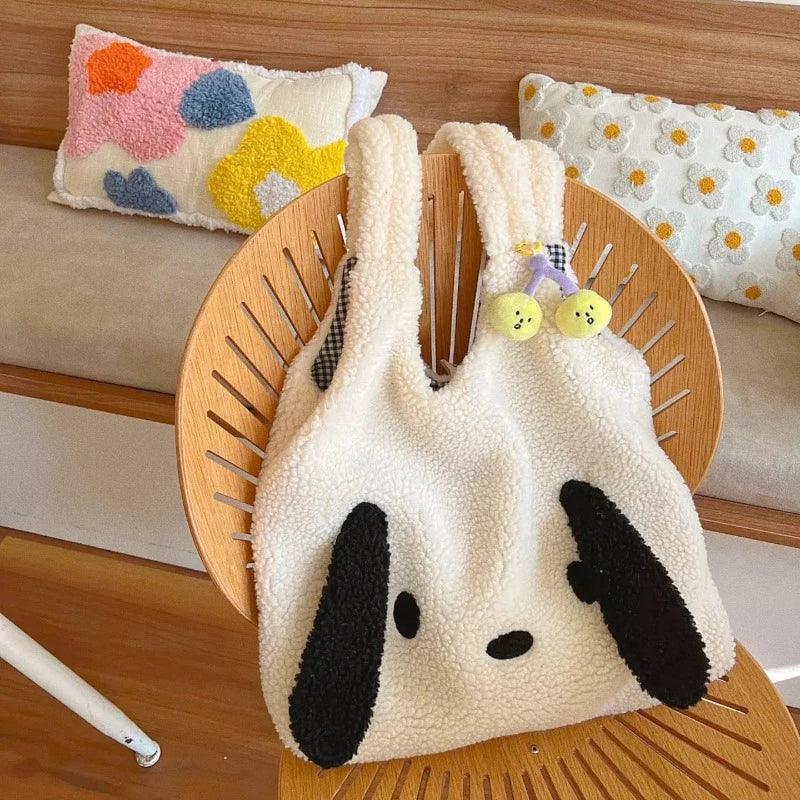 Lamb with Big Ears Shoulder Tote Bag - MoeMoeKyun