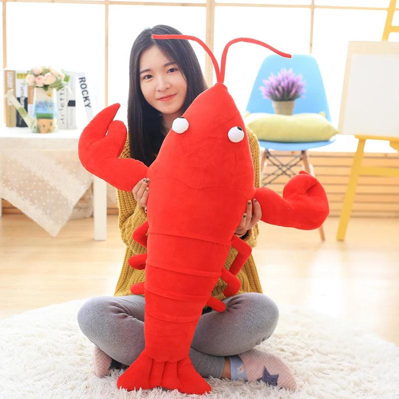 Lifelike Red Lobster Plushies - MoeMoeKyun