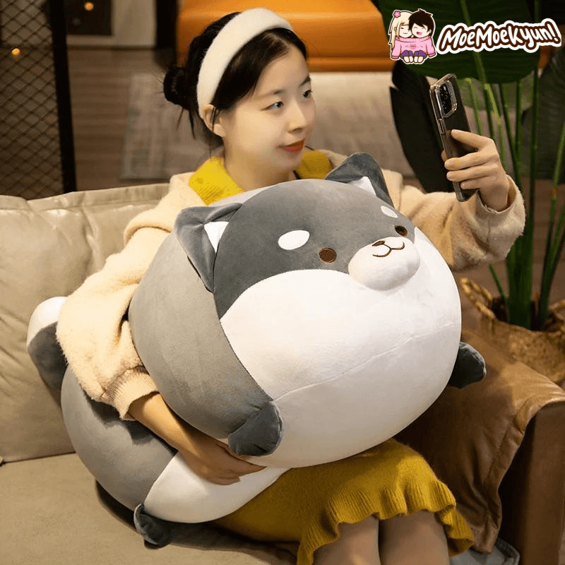 Angry shiba inu plush cheap