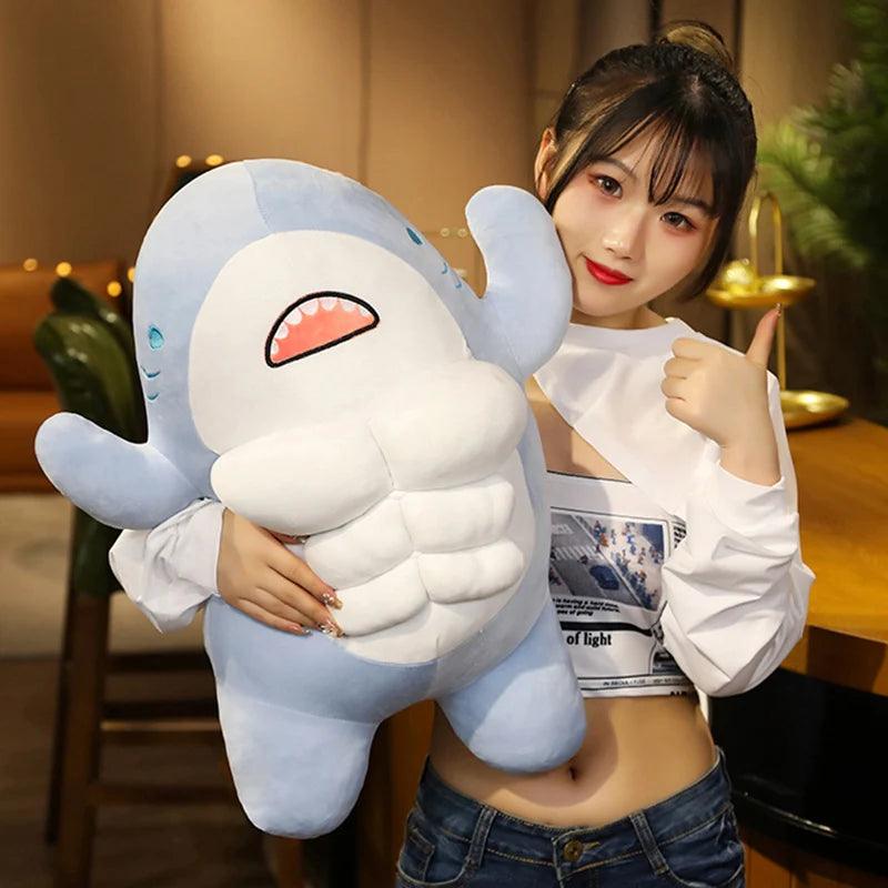 Muscle Shark Plush Toys - MoeMoeKyun