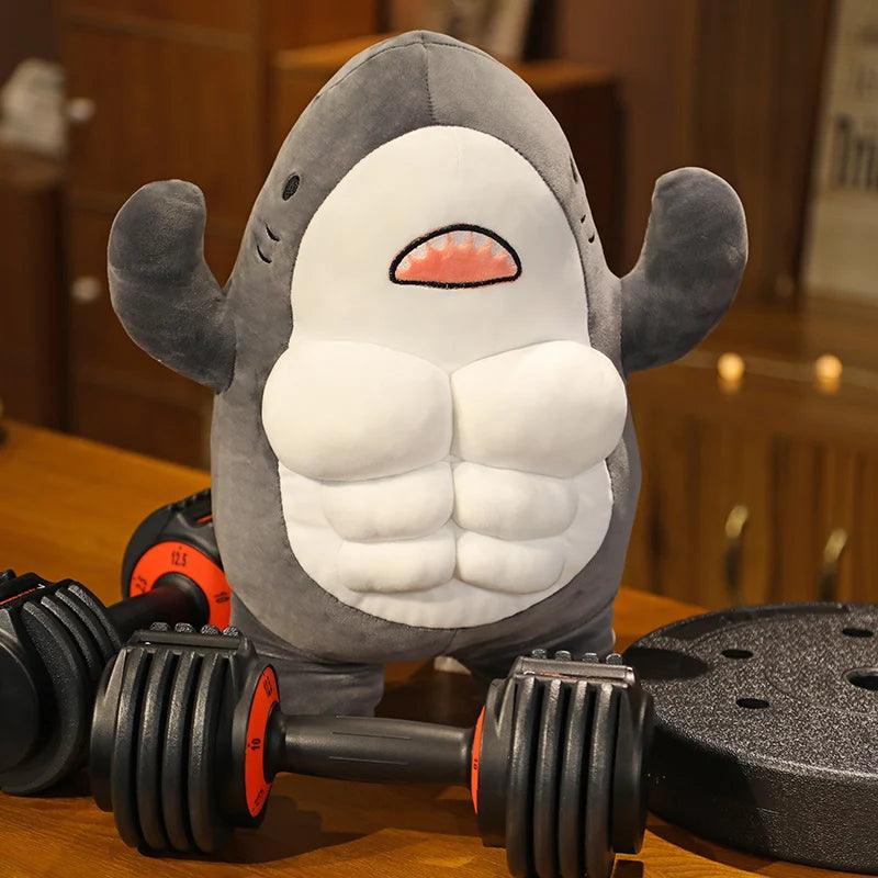 Muscle Shark Plush Toys - MoeMoeKyun