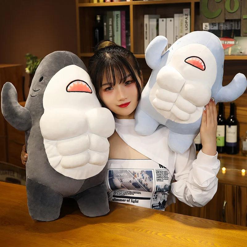Muscle Shark Plush Toys - MoeMoeKyun