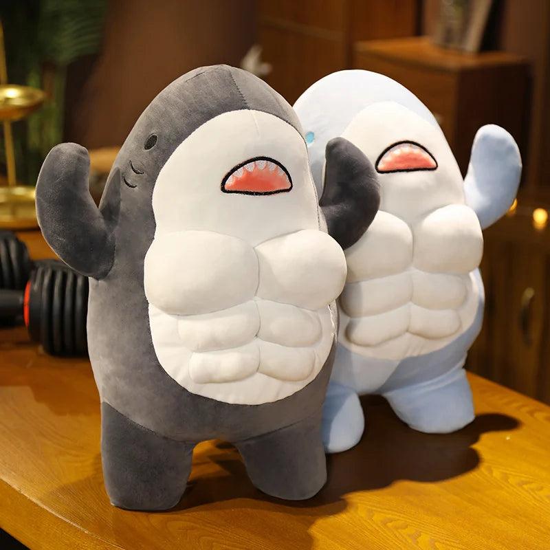 Muscle Shark Plush Toys - MoeMoeKyun