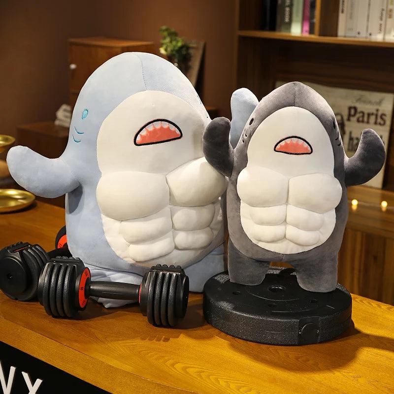 Muscle Shark Plush Toys - MoeMoeKyun
