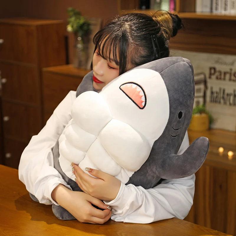 Muscle Shark Plush Toys - MoeMoeKyun