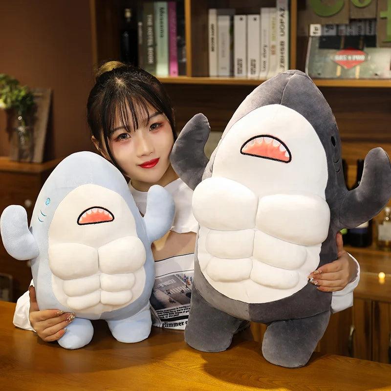 Muscle Shark Plush Toys - MoeMoeKyun