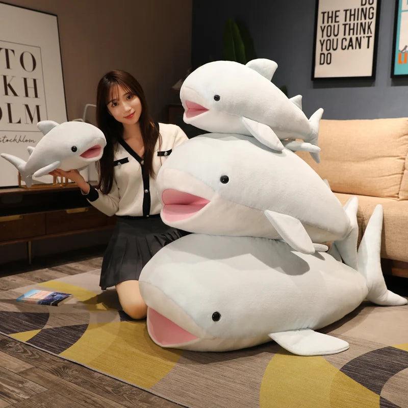 Pastel Colors Whale Plushies - MoeMoeKyun