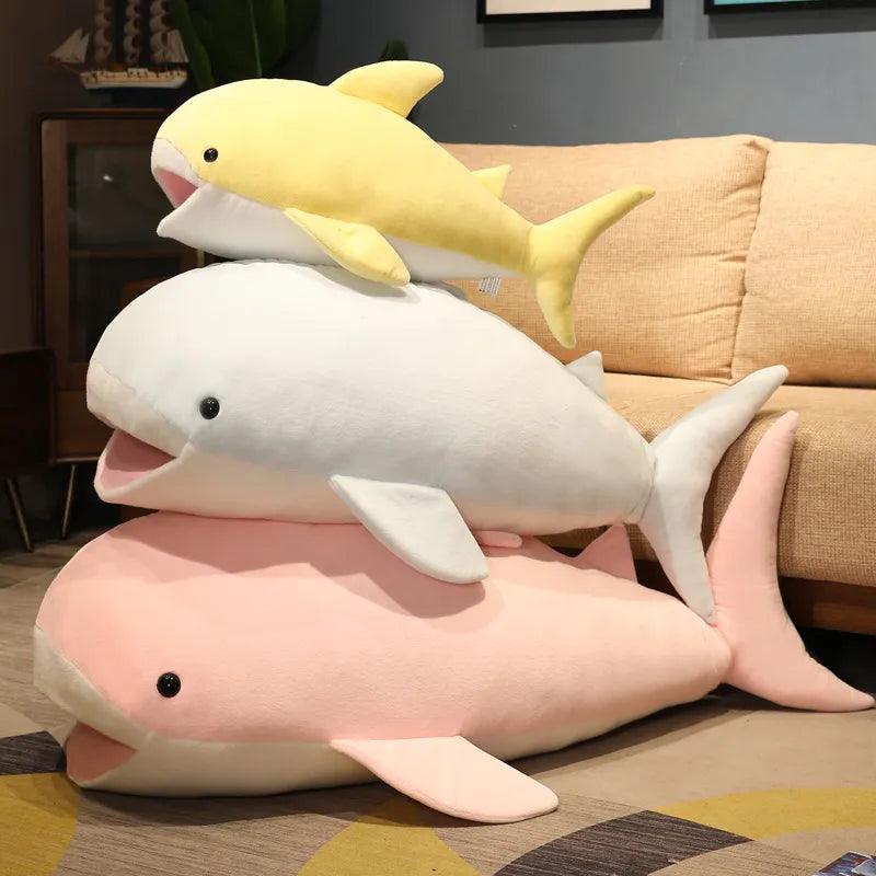 Pastel Colors Whale Plushies - MoeMoeKyun