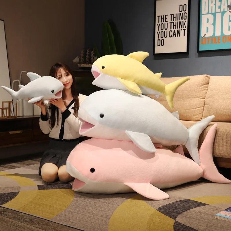 Pastel Colors Whale Plushies - MoeMoeKyun