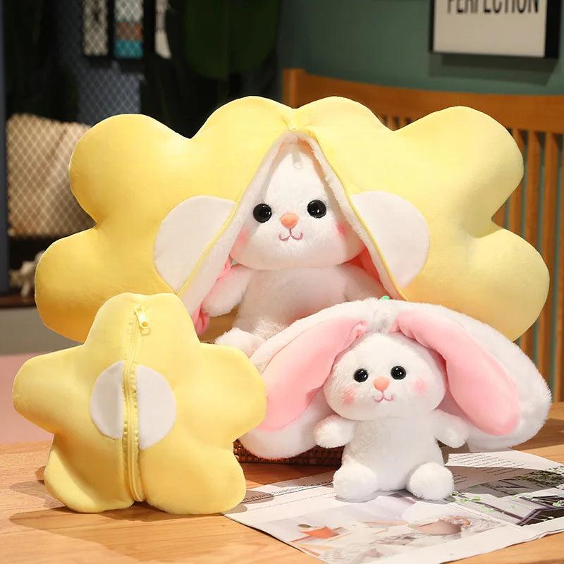 Sneaky Transformable Rabbit Plushies - MoeMoeKyun