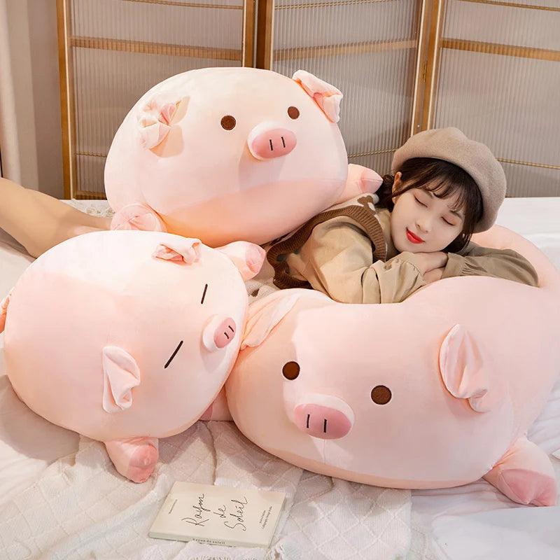 Squishy Pink Pig Plushies - MoeMoeKyun