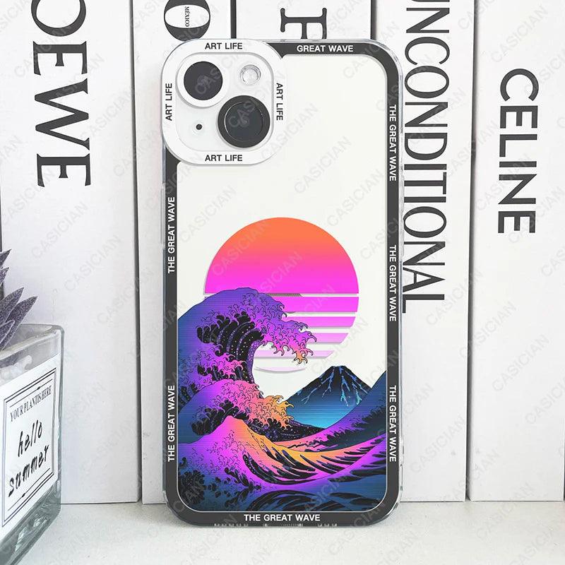The Great Wave off Kanagawa Iphone Case MoeMoeKyun The Great Wave off Kanagawa Iphone Case MoeMoeKyun