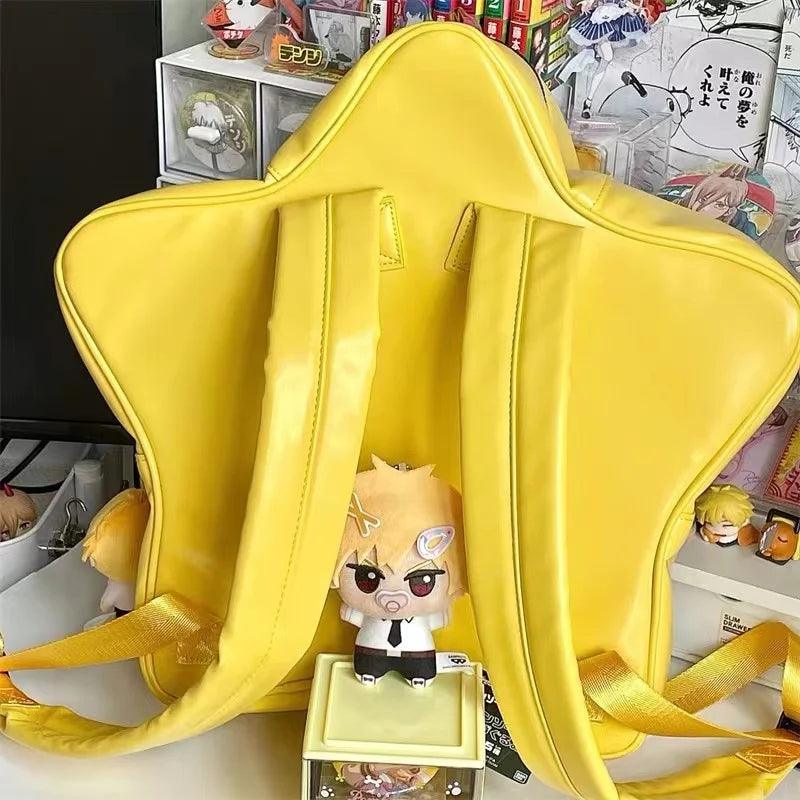 Yellow Star Backpack Ita Bag - MoeMoeKyun